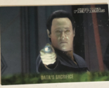 Star Trek Nemesis Trading Card #43 Data’s Sacrifice Brent Spinner - $1.97