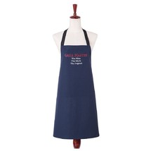 C&amp;F Home Grill Master Navy Blue Canvas Apron One size fits most - £13.18 GBP