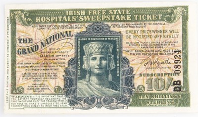 Lot Of 4 Free Irish State Hospitals Sweepstake Tickets 1936-1937-
show origin... Item image 6