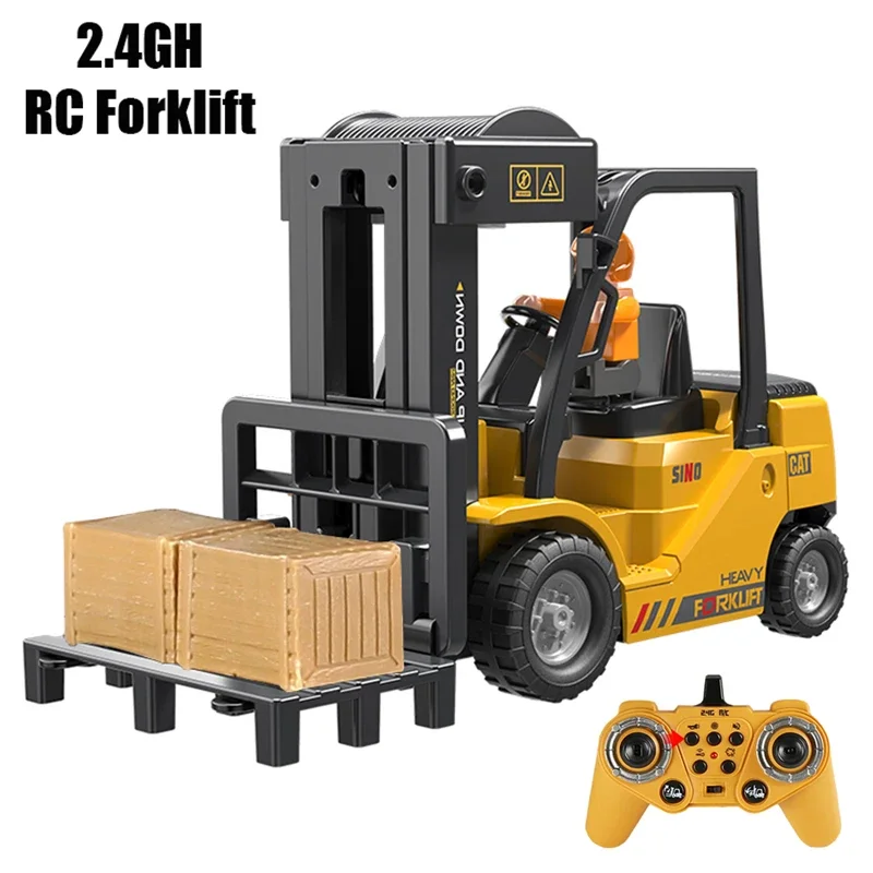 RC Car Children Toys Remote Control Cars Toys for Boys  Forklift Truck Cranes  - £44.97 GBP+