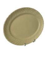 Franciscan Coronado 13 In Yellow Swirl Oval Serving Platter Vintage Pottery - $26.15 CAD