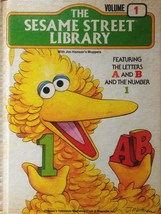 The Sesame Street Library Volume 1 with Jim Henson&#39;s Muppets feat A and B and #1 - £1.77 GBP