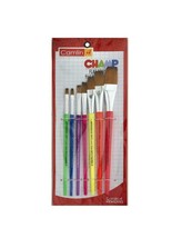 Pack of 7 Camlin Champ Flat Brush Set art craft artist school drawing pa... - $20.30