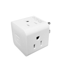 Multi Outlet Wall Plug, 4 Plug Socket Tamper Resistant Ac Travel Plug Ad... - $21.99