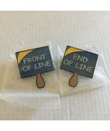 NEW San Diego Comic Con Front of the Line / Back of the Line 1&#39;&#39; Pin Set - €30,89 EUR