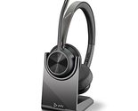 Plantronics Poly - Voyager 4320 UC Wireless Headset + Charge Stand Headp... - $198.49
