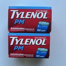 Tylenol PM Extra Strength Pain Reliever &amp; Sleep Aid Tablets 100ct 08/25 ... - $26.78