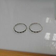 Two 925 Sterling Silver Band Rings Size 7 - $26.99