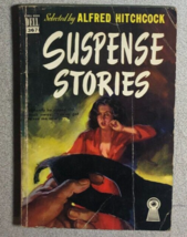 SUSPENSE STORIES edited Alfred Hitchcock (mapback #367) Dell mystery paperback - £11.86 GBP