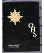 YEAR BOOK 1968 * ORANGE and WHITE Vol LVIII - Orange High School Orange ... - $25.69