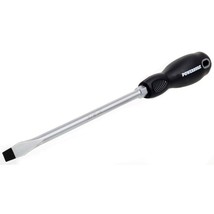 Powerbuilt 3/8 x 8 Inch Slotted Screwdriver with Double Injection Handle - - $27.99