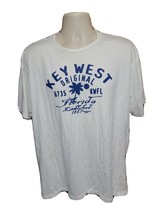 KWFL Original Key West Florida 6735 est 1967 Adult White XL TShirt - £11.72 GBP