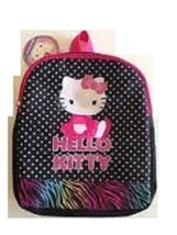 Backpack Hello Kitty Dome Mini Pre School Toddler Sparkle Bag Airport 10... - £11.78 GBP