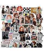 50 PCS The Queen&#39;s Gambit TV Show Stickers Car Decal Laptop Binder Free ... - £6.73 GBP