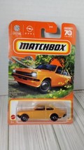 2023 Matchbox 1975 Opel Cadet  1:64 Scale Mattel Toy Car  - $4.92