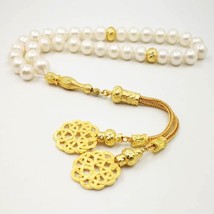 Womens Natural Freshwater pearl Tasbih 33 66 99Muslim prayer beads gift bracelet - £103.00 GBP