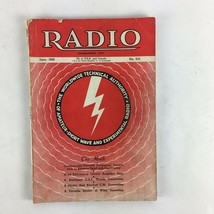 June 1936 Radio Magazine High Efficiency Linear Amplifier Data Stabilized U.H.F - £9.42 GBP