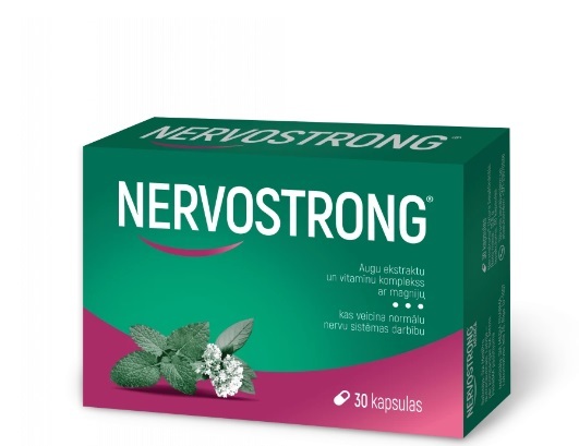 Primary image for NERVOSTRONG, Calming and strengthening the nervous system 30 CAPSULES