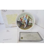 KNOWLES COLLECTOR PLATE THE COOKIE TASTING 3RD GRANDPARENTS SERIES 6777 ... - $5.37 CAD