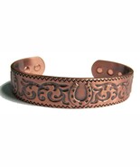 HORSESHOE PURE COPPER SIX MAGNET CUFFED BRACELET  health pain relieve #6... - $286.76 MXN