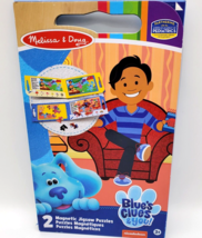 Melissa And Doug Blues Clues Magnetic Jigsaw Puzzles New Ages 3+ Take A Long - £4.46 GBP