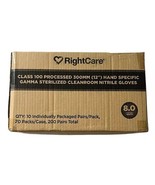 RightCare Class 100  12” Hand Specific Gamma Sterilized Cleanroom Nitril... - $122.75 CAD