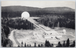 Postcard Maine Andover ME Bell Telephone Earth Station 1960s Chrome Unpo... - $7.36