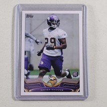 Xavier Rhodes #102 Minnesota Vikings Rookie Card Football 2013 Topps - $4.25