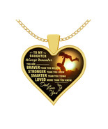 Necklace Gift For Daughter from Father Always Remember Dad Love You Gift... - £27.58 GBP+