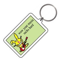 Happy Bunny Music Keychain - $5.45