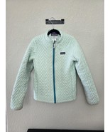 Patagonia NANO Puff Jacket Kids Girls LARGE 12 Mint Green Youth  - $43.96 CAD