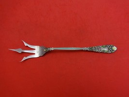 Renaissance by Dominick & Haff Sterling Silver Lettuce Fork Enameled 8 1/4" - £180.68 GBP