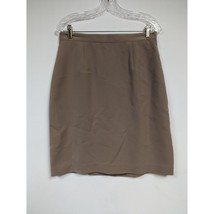 Laura Scott Womens Tan Skirt Size 14 Lined Knee Length - £11.75 GBP