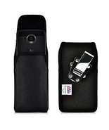 Turtleback Belt Clip Case Compatible with Motorola Moto Z2 Play Black Ve... - £29.22 GBP