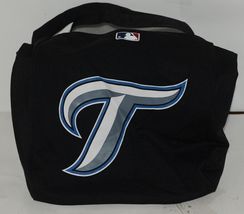 Pro Fan Ity MLB Licensed Black Toronto Blue Jays Messenger Bag Adjustable Strap image 4