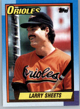 1990 Topps 708 Larry Sheets  Baltimore Orioles - £0.77 GBP