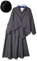 Forum Novelties Women&#39;s English Nanny Adult Costume (4 pc) US Standard One Size - £29.19 GBP