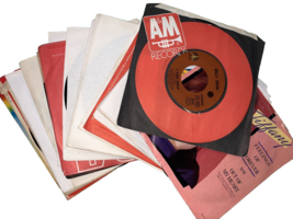 VINTAGE 45 RPM,  RECORDS--MIXED LOT of 10 - $12.75