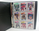 1988-89 Topps Hockey Card Lot 126 Cards Binder Collection Low Grade - £51.95 GBP