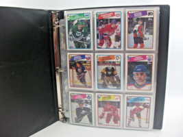 1988-89 Topps Hockey Card Lot 126 Cards Binder Collection Low Grade - £51.74 GBP