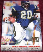 1994 PRO SET POWER TUFF STUFF NATIONAL PROMO NATRONE MEANS SAN DIEGO CHARGERS - £3.59 GBP