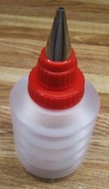 Kuhn Rikon Switzerland Cookie Press PART/DECORATOR BOTTLE WITH TIP ONLY/New - $6.99