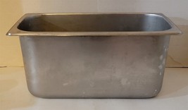 Vintage Amko NSF 18-8 Stainless Steel Deep Commercial Restaurant Steam T... - £14.79 GBP