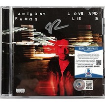 Anthony Ramos Signed CD Love and Lies Beckett COA Autograph Hamilton Mus... - £108.70 GBP