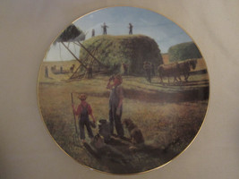 A WELL DESERVED BREAK collector plate EMMETT KAYE Farming the Heartland ... - £11.79 GBP