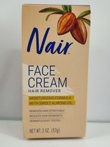 Nair Hair Remover Moisturizing Face Cream with Sweet Almond Oil 2 Oz - £5.94 GBP