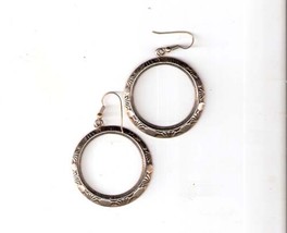 Gold Turkish Hoop Earrings , 14kt Plate over silver , 5 mm (Pierced)  - £9.49 GBP
