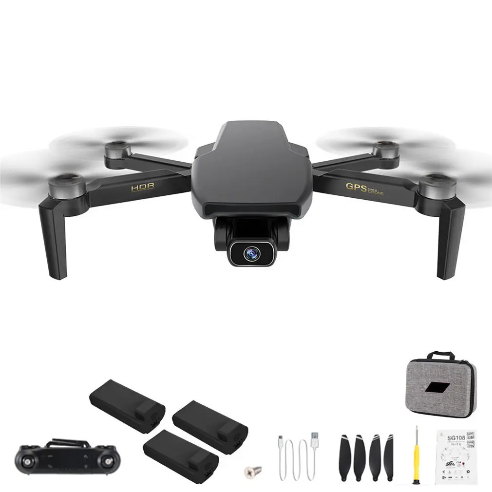 SG108 PRO GPS Drone with Professional 5G WiFi FPV 4K 2-axis Gimbal Quadcopter  - £147.46 GBP+