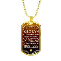 Express Your Love Gifts I Pray That I Will Forever Be Blessed Necklace Engraved  - £47.58 GBP