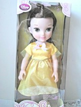 Disney Store Exclusive 16&quot; Beauty &amp; the Beast Princess Belle Toddler Doll - £39.83 GBP